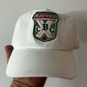 Bushwood CBC Golf White Snapback Hat Cap Caddyshack